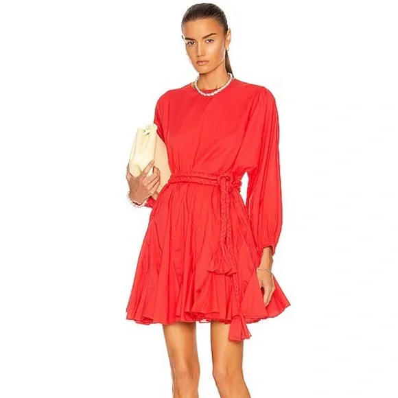 RHODE Elegant Red Women's Dress Size S - Picture 2 of 10